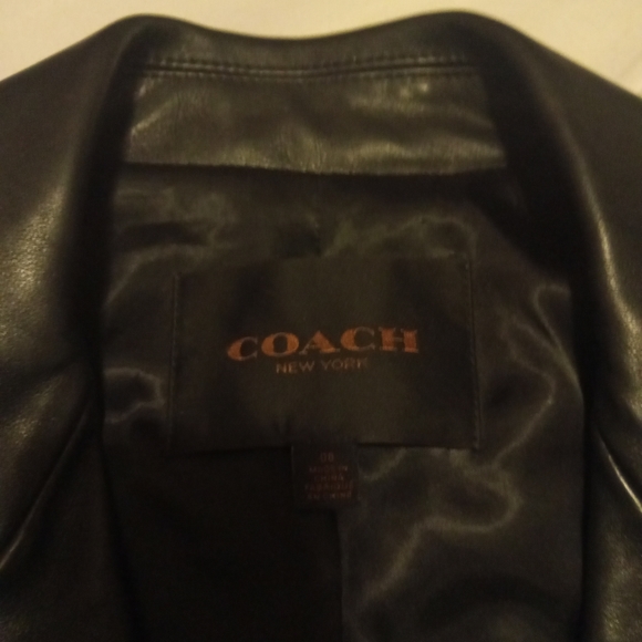 Coach moto jacket - Picture 7 of 7
